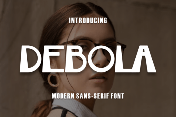 Debola Font PNG with transparent background - Preview 1