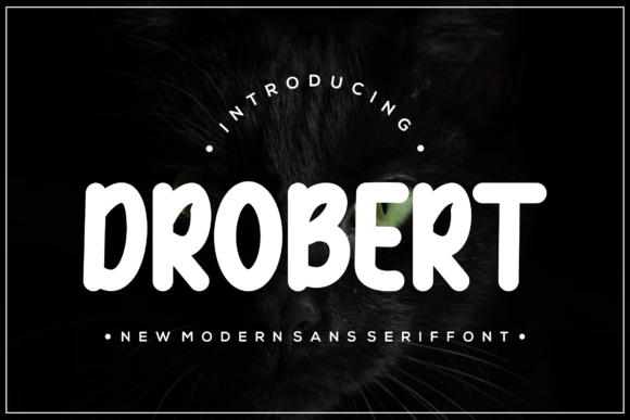 Drobert Font by prayoga_std · Creative Fabrica display picture 2