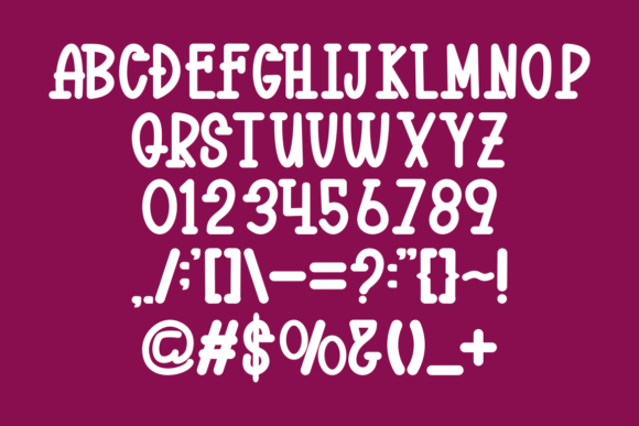 Ehoodo Font - Preview 2