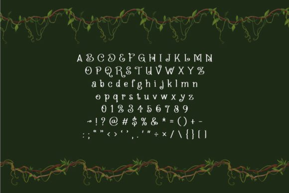 Floryn Font - Preview 1