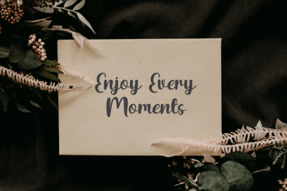 Fresh Night Font PNG with transparent background - Preview 3
