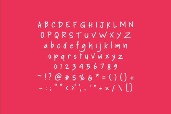 Going Rush Font - Preview 1