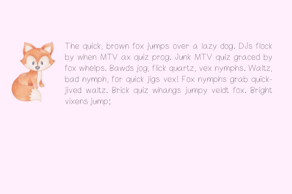 Good Morning Font - Preview 1