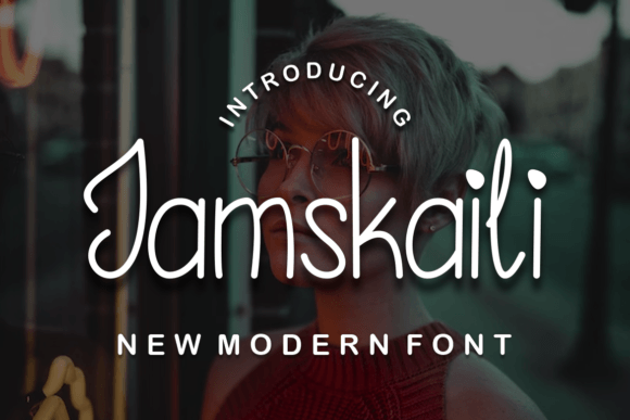 Jamskaili Font Font PNG with transparent background - Preview 1