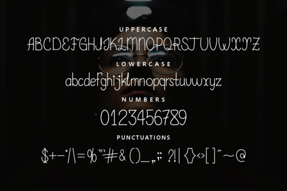 Jamskaili Font Font PNG with transparent background - Preview 2