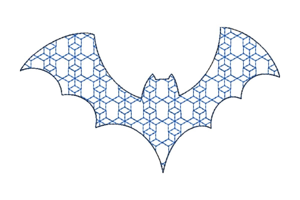 Japanese Sashiko Shape Bat