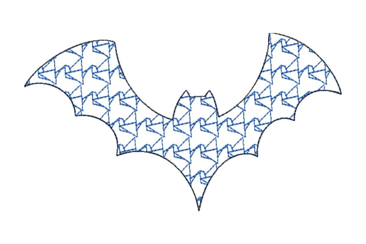 Japanese Sashiko Shape Bat