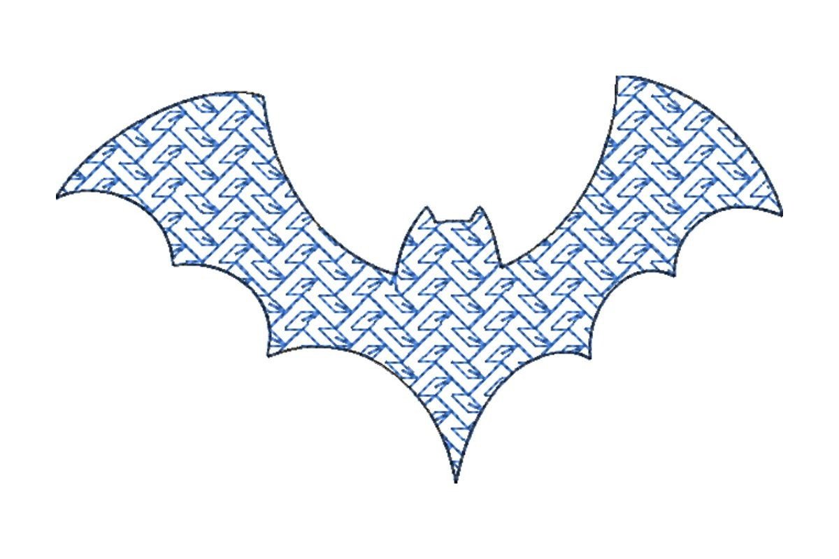 Japanese Sashiko Shape Bat