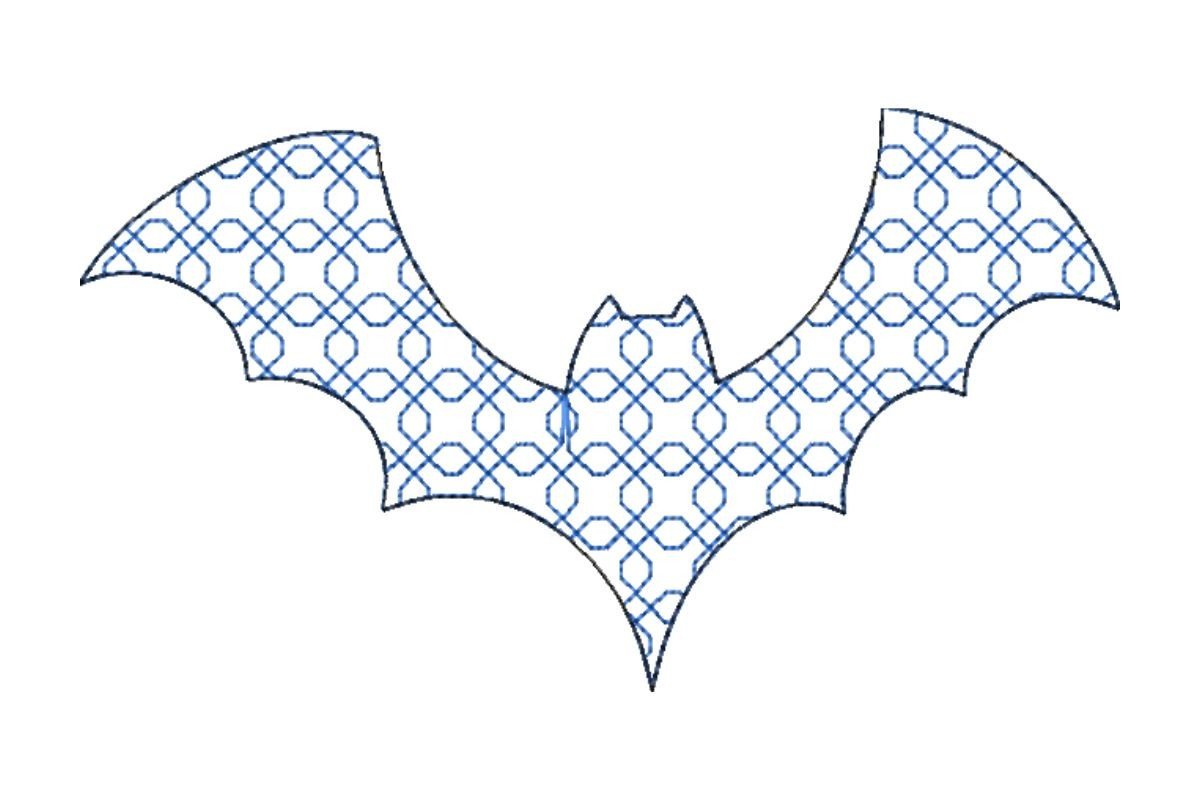 Japanese Sashiko Shape Bat