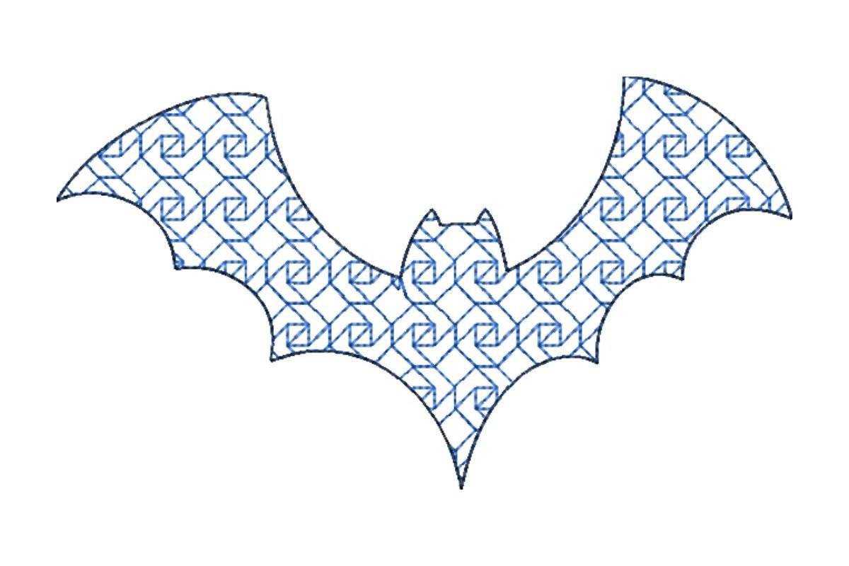 Japanese Sashiko Shape Bat