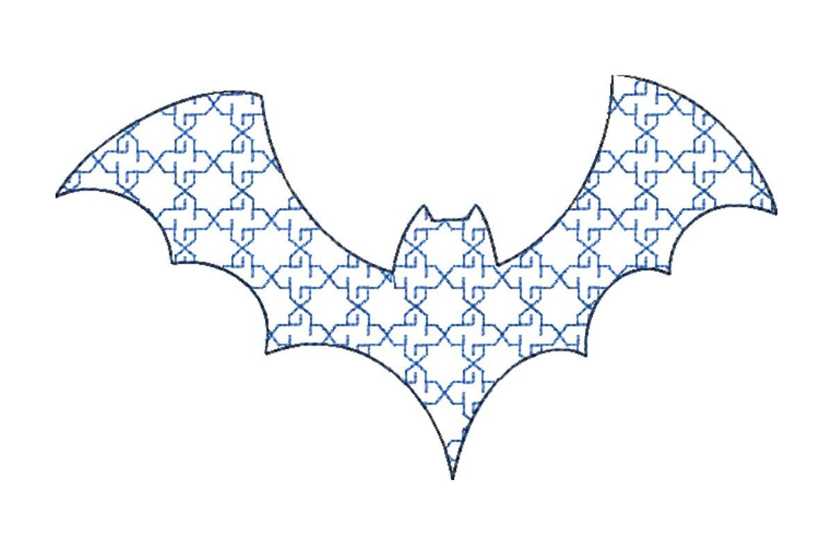 Japanese Sashiko Shape Bat