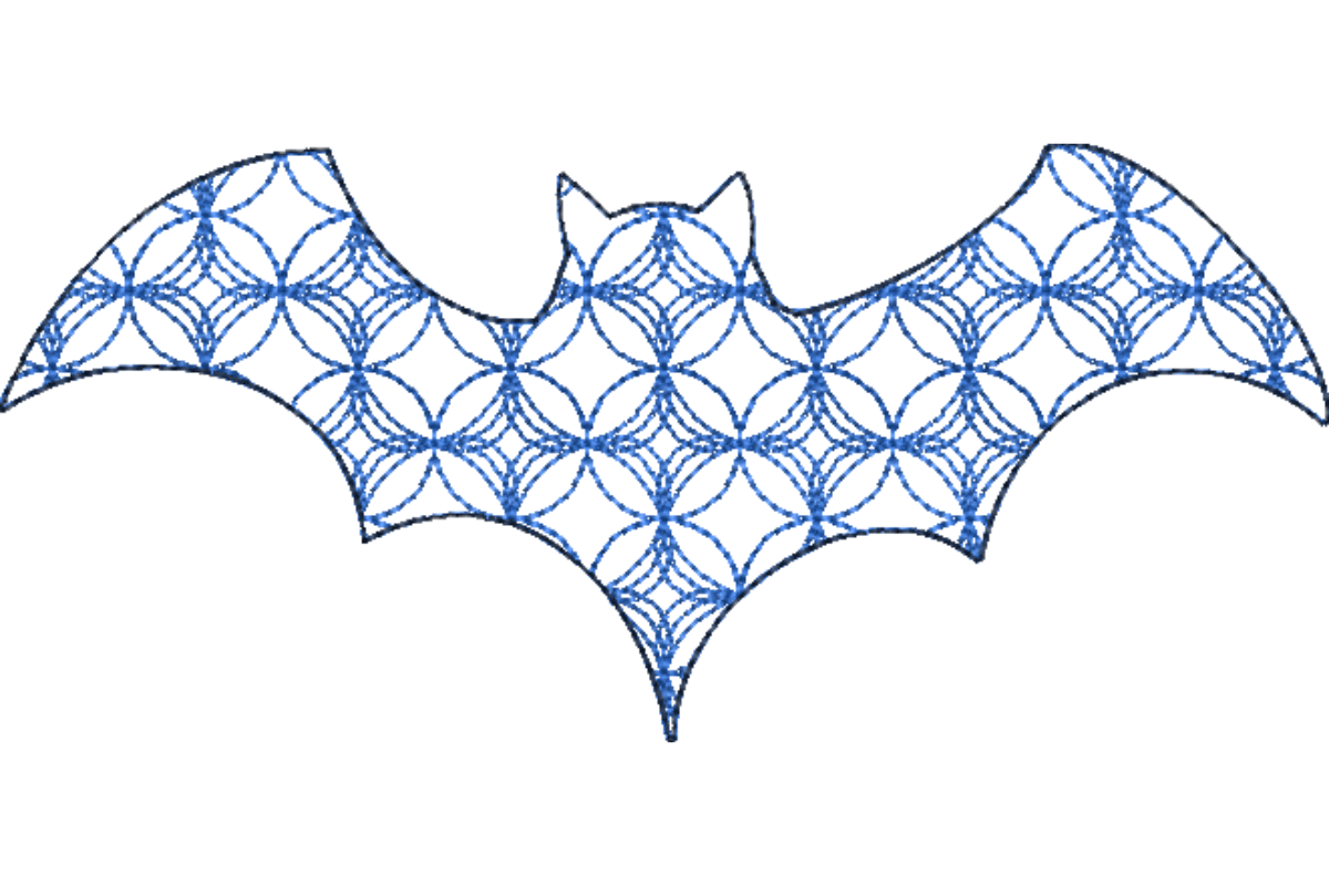 Japanese Sashiko Shape Bat