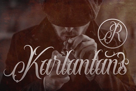 Karmaloy Font PNG with transparent background - Preview 1