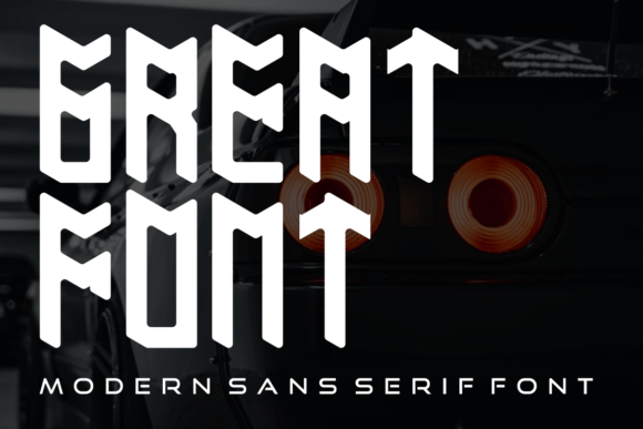 Megatar Font PNG with transparent background - Preview 3