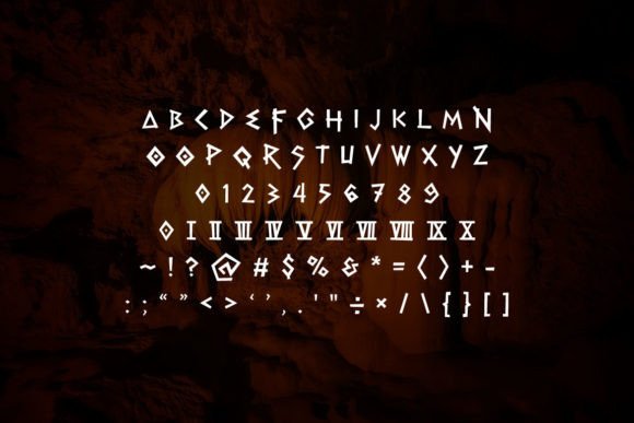Monstone Font PNG with transparent background - Preview 1