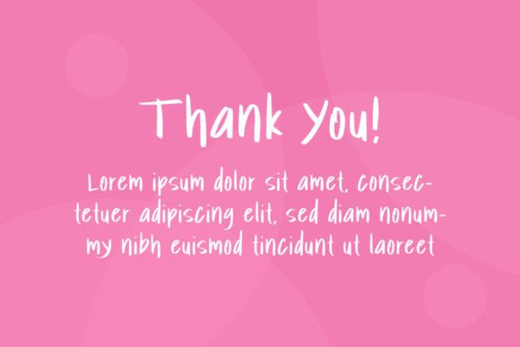 Mother Diary Font PNG with transparent background - Preview 2