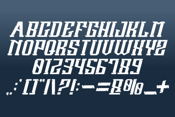 Mugren Font PNG with transparent background - Preview 2