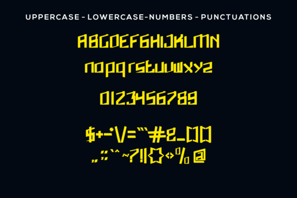 Profela Font PNG with transparent background - Preview 2