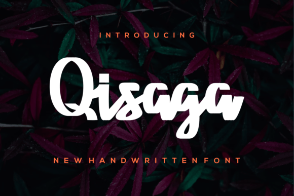 Qisaga Font PNG with transparent background - Preview 1