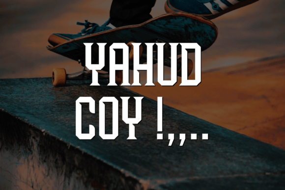 Ramanoc Font PNG with transparent background - Preview 2