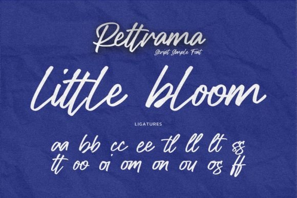 Rettrama Font PNG with transparent background - Preview 6