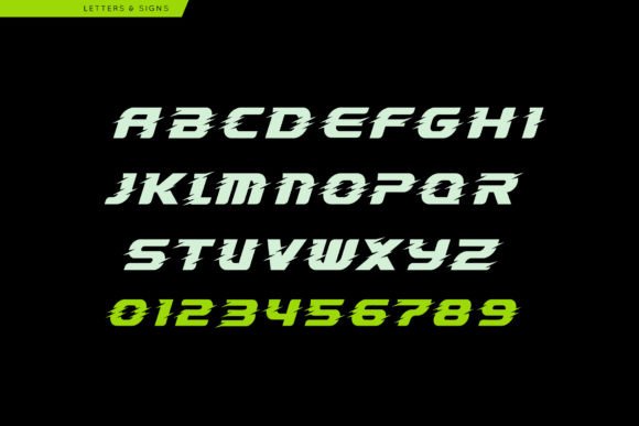 Shoot Font PNG with transparent background - Preview 2
