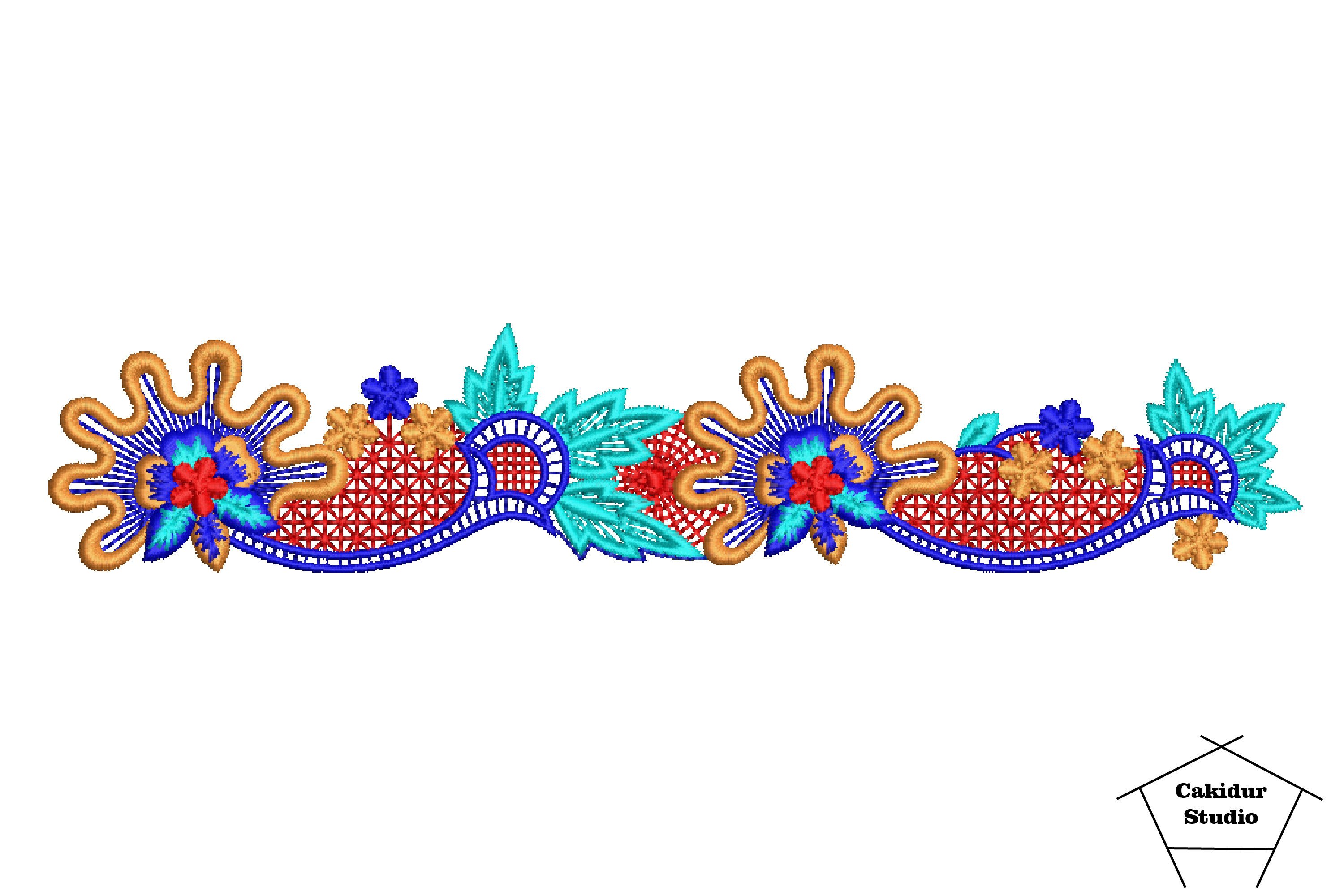 Winged Flower Border