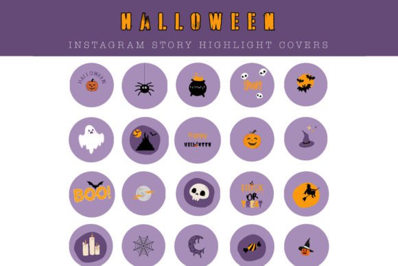 Halloween Instagram Highlight Covers