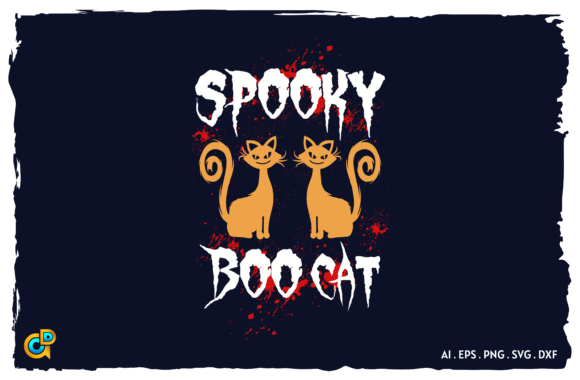 Spooky Boo Cat