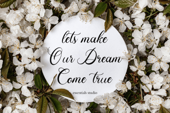 Loveline Glamour Font PNG with transparent background - Preview 5