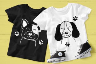 Cute Dogs Clipart, Dog Face Svg Graphic by Nataka · Creative Fabrica