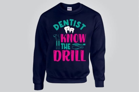 DENTIST  KNOW THE DRILL, SVG