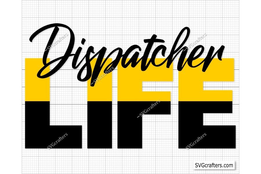 Dispatcher Life Svg, 911 Dispatcher Svg Graphic by RuyaTreasures ...