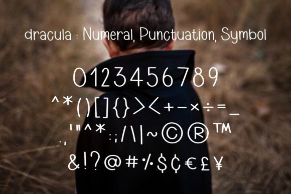Dracula Font - Preview 3