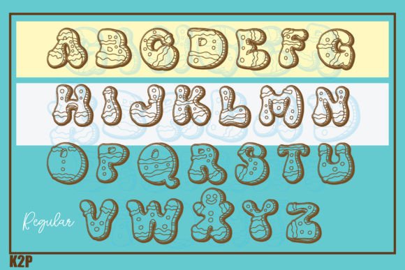 Ginger Bread Font - Preview 1