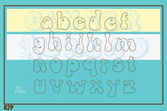 Ginger Bread Font - Preview 4