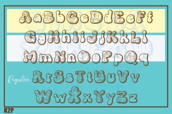 Ginger Bread Font - Preview 5