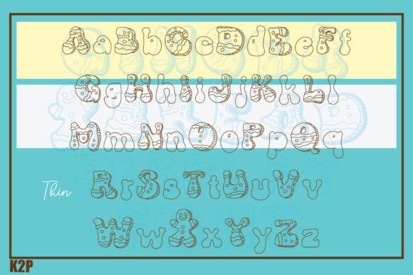 Ginger Bread Font - Preview 6