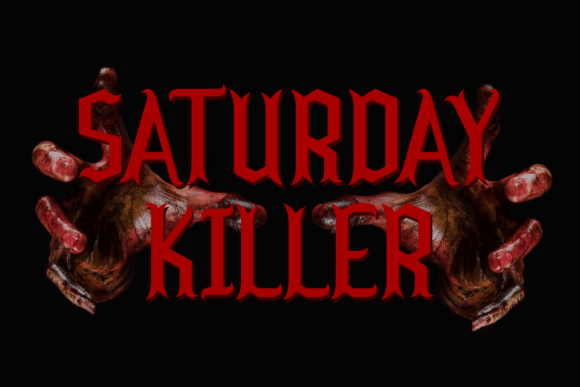 Halloween Mystery Font PNG with transparent background - Preview 1
