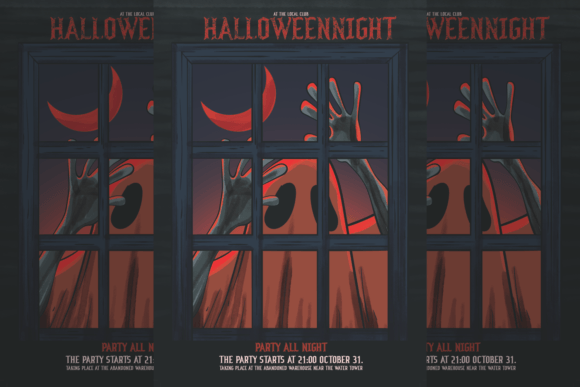 Halloween Mystery Font PNG with transparent background - Preview 3
