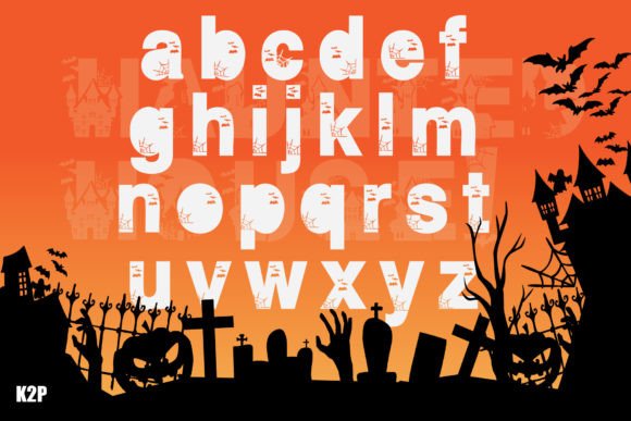 Haunted House Font - Preview 2