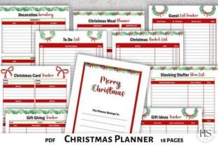Printable Christmas Planner Bundle | PDF Graphic by Heyv Studio ...