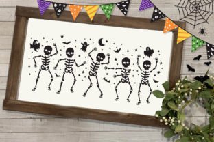 Skeleton Funny Dance Svg, Halloween Svg Graphic by Dakhashop · Creative ...