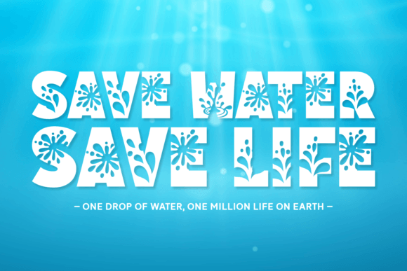 About Water Font - Preview 2