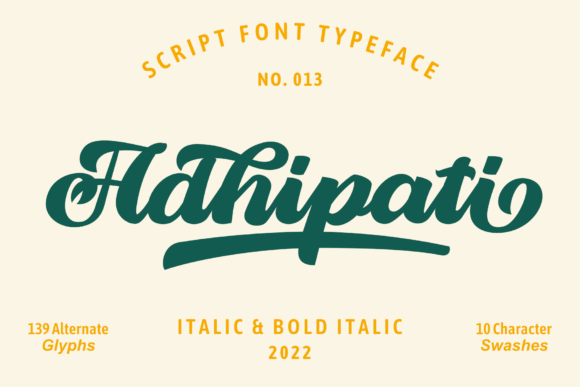 Adhipati Font - Preview 2