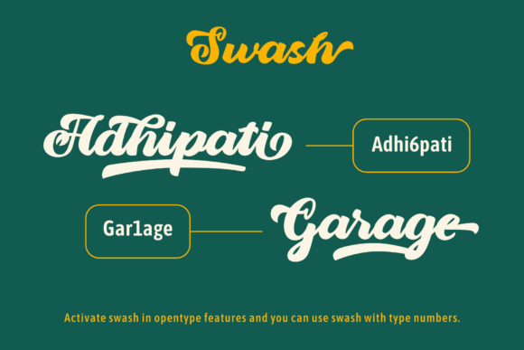 Adhipati Font - Preview 4