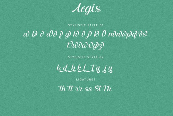 Aegis Font - Preview 5