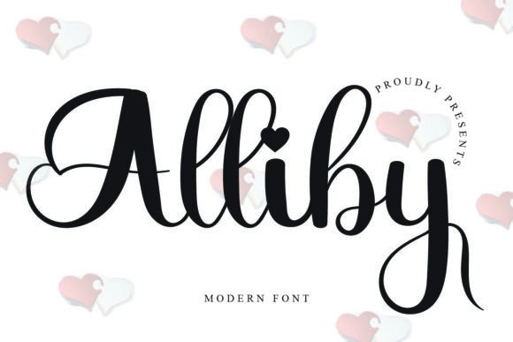 Alliby Script & Handwritten Font By ABBAsalam