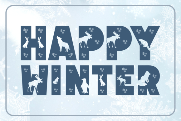 Amiko Winter Font - Preview 3