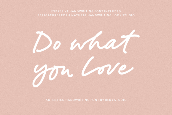 Autentico Font - Preview 1